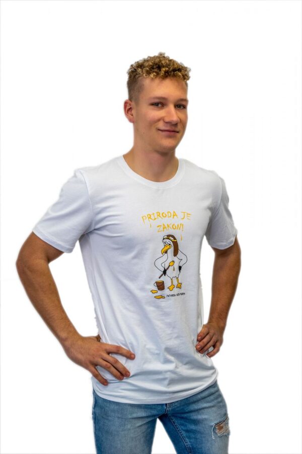 Bijela T-shirt majica za muškarce